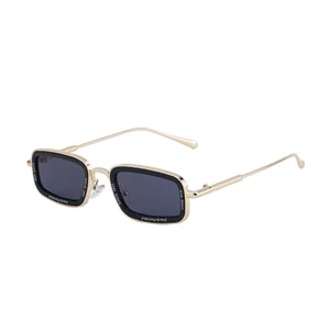 Oudi Premium UV Protected Lens Gold-Toned Polycarbonate Full Rim Sunglasses for Women Gold-Grey