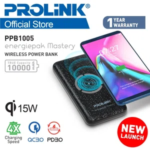 Prolink Power Bank 10000mAh Wireless Charging - PPB1005