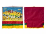 Tibetan Buddhist Potala Palace Wall Hanging Tapestry Brocade Nepal Sacred Décor