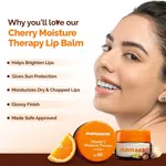 Mamaearth Vitamin C Moisture Therapy Lip Balm SPF 50 with Vitamin C & Honey for Lip Lightening - 15 g