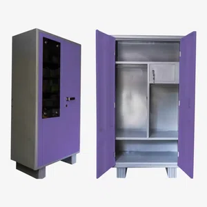 Purple Color Plain Locker Full Door Mirror Leg Daraz