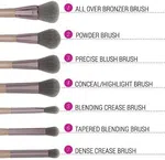BH Cosmetics Lavish Elegance 15-Piece Brush Set with Cosmetic Bag