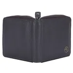 Hammonds Flycatcher RFID Protected Genuine Leather Grey Wallet for Men
