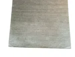 Hand Knotted/Handmade Nepali Woolen Carpet/Silver Color/60 Knots/ 4.10 Ft x 5.94 Ft