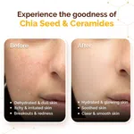 Mamaearth Chia Calming Sunscreen with Chia Seed & Ceramides for Hydrated Glow & Sun Protection - 50 g