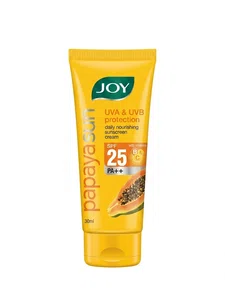 Joy Papaya Sun Daily Nourishing Sunscreen Cream (SPF 25)