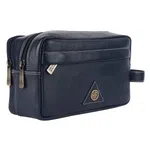 Hammonds Flycatcher Genuine Leather Toiletry Bag