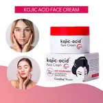 GuanJing Beauty Kojic Acid Face Cream – 50g Deep Nourishing & Brightening Facial Moisturizer for Radiant Skin Tone