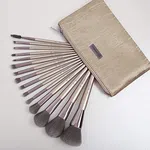 BH Cosmetics Lavish Elegance 15-Piece Brush Set with Cosmetic Bag