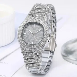 Fashionable Ice Watch For Unisex || Round Dial Stainless Steel Quartz Moment Fashionable Watch For Men/Women