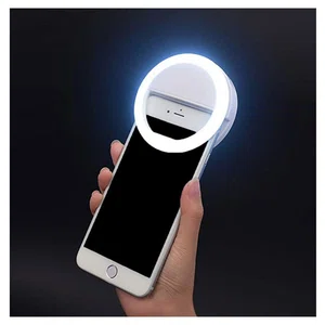 Selfie Ring Light LED Rechargable For Tiktok & Photography On Mobile