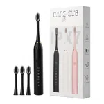 X-3 Sonic Electric Rechargeable Toothbrush for Adults with 3 Extra Brush Heads & 6 Operating Modes