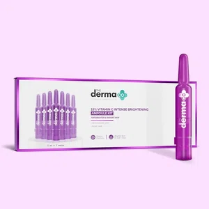 The Derma Co 15% Vitamin C Intense Brightening Ampoule Kit - 14ml