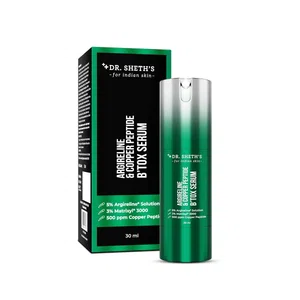 Dr. Sheth's Argireline & Copper Peptide B’TOX Serum-30ml