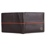 Hammonds Flycatcher RFID Protected Black Leather Wallet For Men (HF 579 BNL)