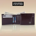 Hammonds Flycatcher Croco Brown Genuine Leather Wallet For Men