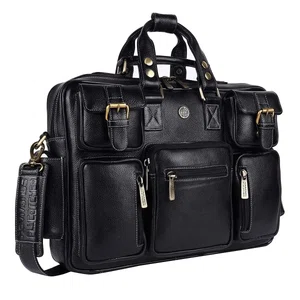 Hammonds Flycatcher Genuine Leather Laptop Messenger Bag
