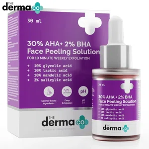 The Derma Co 30% AHA + 2% BHA Peeling Solution 30ml Off Face Mask
