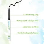 Mamaearth Charcoal Black Long Stay Kajal with Vitamin C & Chamomile for 11-Hour Smudge-free Stay