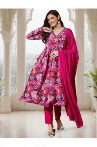 Angrakha Kurta Set