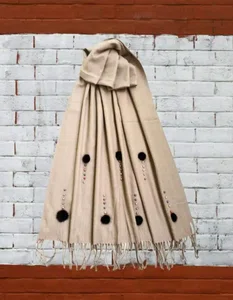 Elegant Design Pearl Tassel Shawl/Scarf For Women