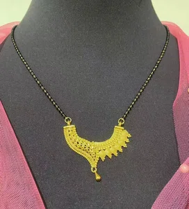 Gold plated mangalsutra