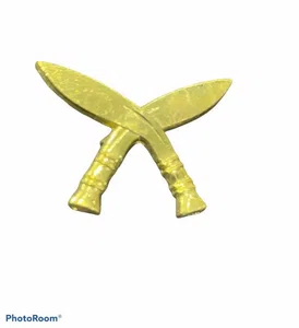 Khukuri Cross Brooch
