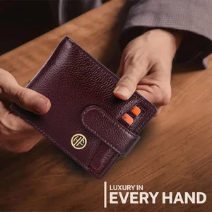 Hammonds Flycatcher RFID Protected Genuine Leather Brown Wallet For Men ( HF 502 BR)