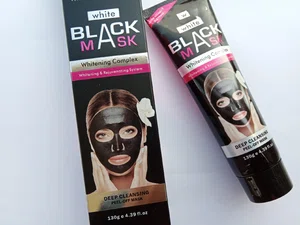 Peel Off Black Charcoal Mask with Volcanic Soil for removal of Blackhead, Acne Treatment & Oil Control