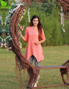 FuLoo's PK Long Western Tunics in Pink
