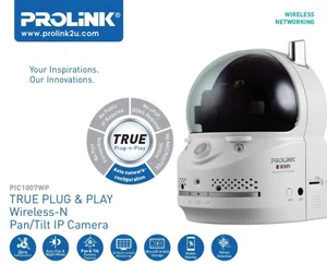 Prolink Wireless Ip Camera Dual Lens Pan/Tilt - Pic1007Wp