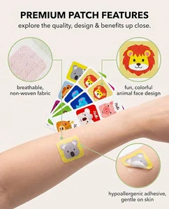 36 Pack Cute Emoji Mosquito Patches Mosquito Repellent Patches for Kids, Natural Citronella Stickers for Kids & Adult
