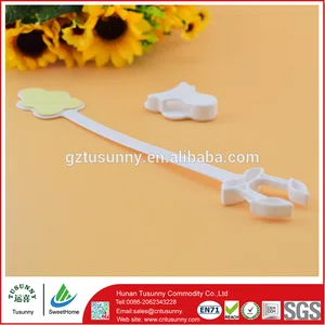 Babycare White Cabinet/Toilet Lock For Baby Safety