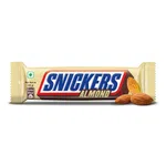 Snickers Almond Filled Chocolate Bar | Loaded with Crunchy Almonds & Caramel | 40g | Pack of 4