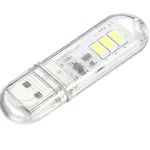 USB LED White Amd Warm Lights Bulb 5V Power Input
