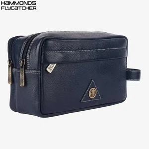Hammonds Flycatcher Genuine Leather Toiletry Bag