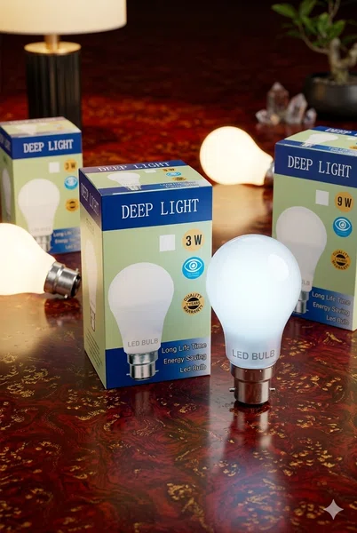Deep led light 3 watt bulb