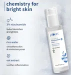 Plum 3% Niacinamide & Rice Water Face Toner | Alcohol-Free Toner for Oily Acne Prone Dry Combination Skin | 150ml