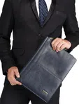 HAMMONDS FLYCATCHER Hammond Flycatcher Genuine Leather File Folder For Unisex.