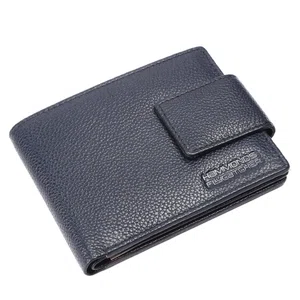 Hammonds Flycatcher Blue Genuine Leather Wallet For Men