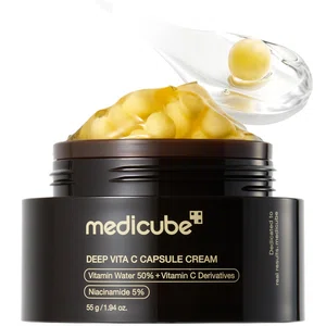 Medicube Deep Vita C Capsule Cream – Golden Boba Vitamin Cream (55g)