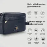 Hammonds Flycatcher Genuine Leather Toiletry Bag