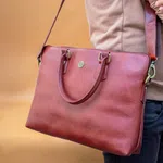 Hammonds Flycatcher Leather Ladies Laptop Bag