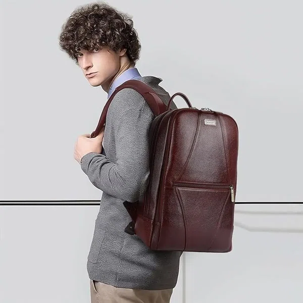 HAMMONDS FLYCATCHER Genuine Leather Laptop Backpack