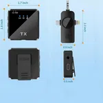 F11-2 Professional 3-in-1 Wireless Lavalier Microphone