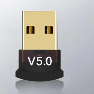 USB Ultra-Mini Bluetooth Dongle Adapter for Windows Computer, V5.0