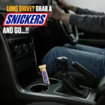 Snickers Almond Filled Chocolate Bar | Loaded with Crunchy Almonds & Caramel | 40g | Pack of 4