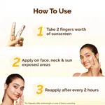 Mamaearth Chia Calming Sunscreen with Chia Seed & Ceramides for Hydrated Glow & Sun Protection - 50 g