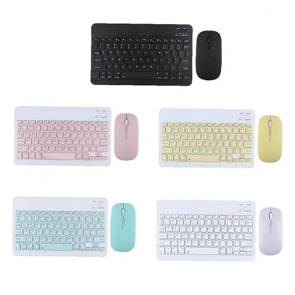 Combo Mouse AND Keyboard Kit Bluetooth Rechargeable Keyboard