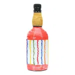 Lining Hand Print Handmade Craft Bottle For Decoration